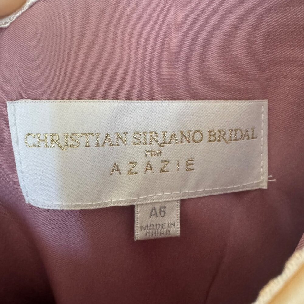 Azazie One-Shoulder Maxi Dress in Mauve - Picture 12 of 16